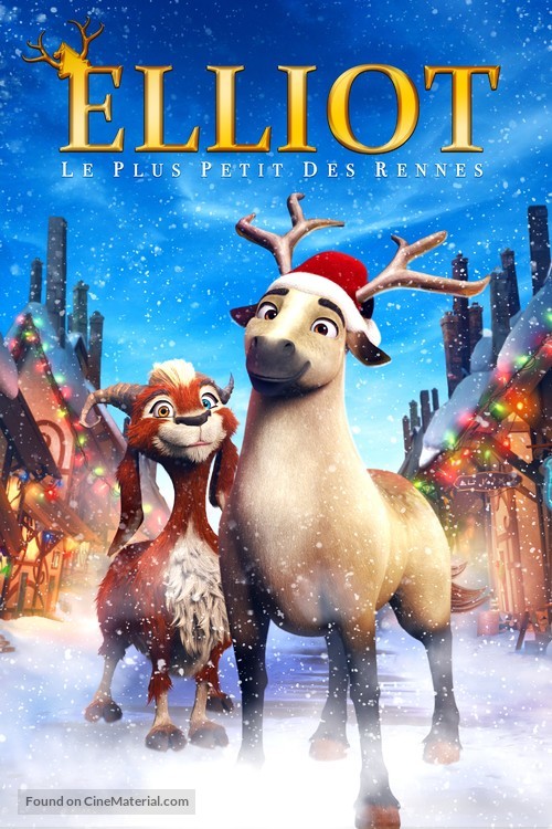 Elliot the Littlest Reindeer - French DVD movie cover