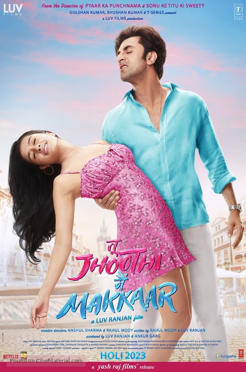 Tu Jhoothi Main Makkar - Indian Movie Poster