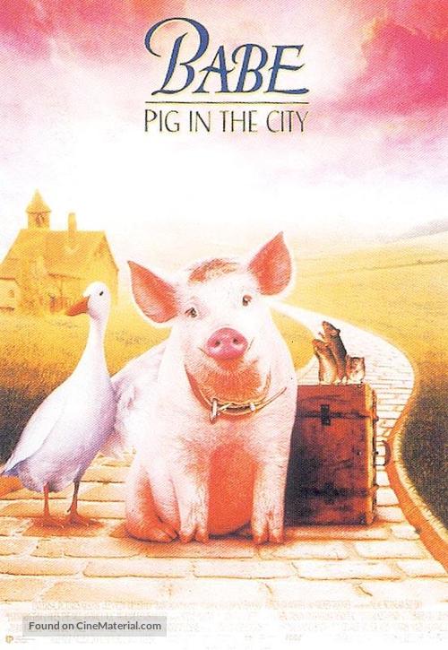 Babe: Pig in the City - DVD movie cover