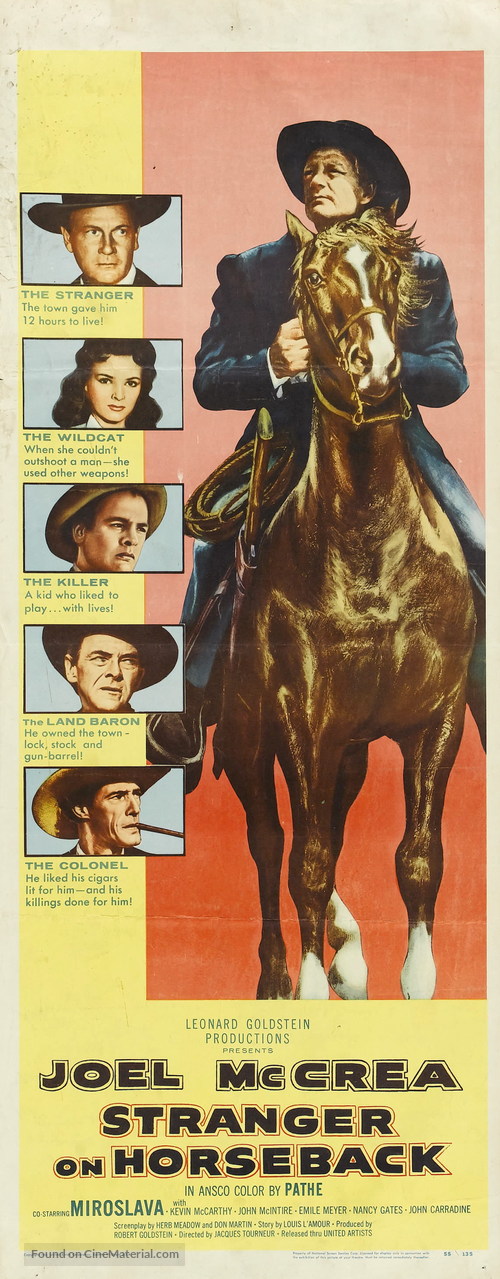Stranger on Horseback - Movie Poster