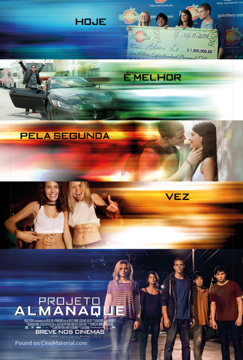 Project Almanac - Brazilian Movie Poster