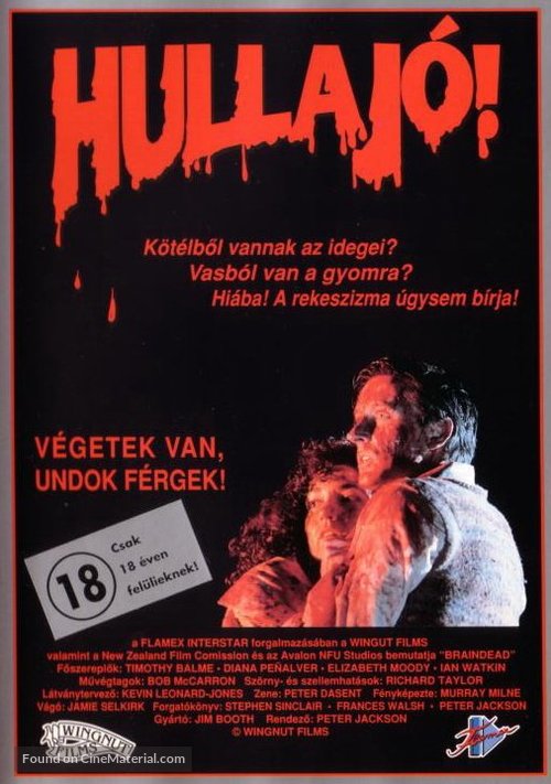 Braindead - Hungarian Movie Poster