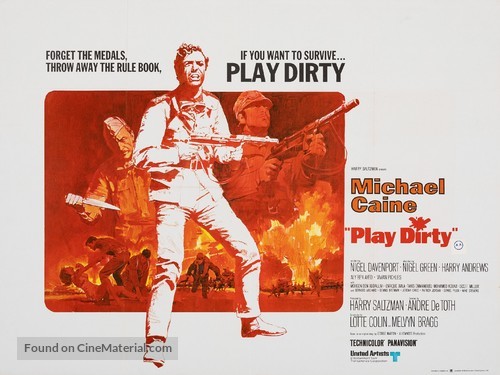 Play Dirty - British Movie Poster