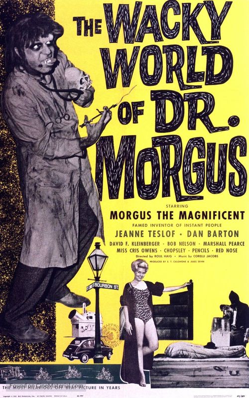 The Wacky World of Dr. Morgus - Movie Poster