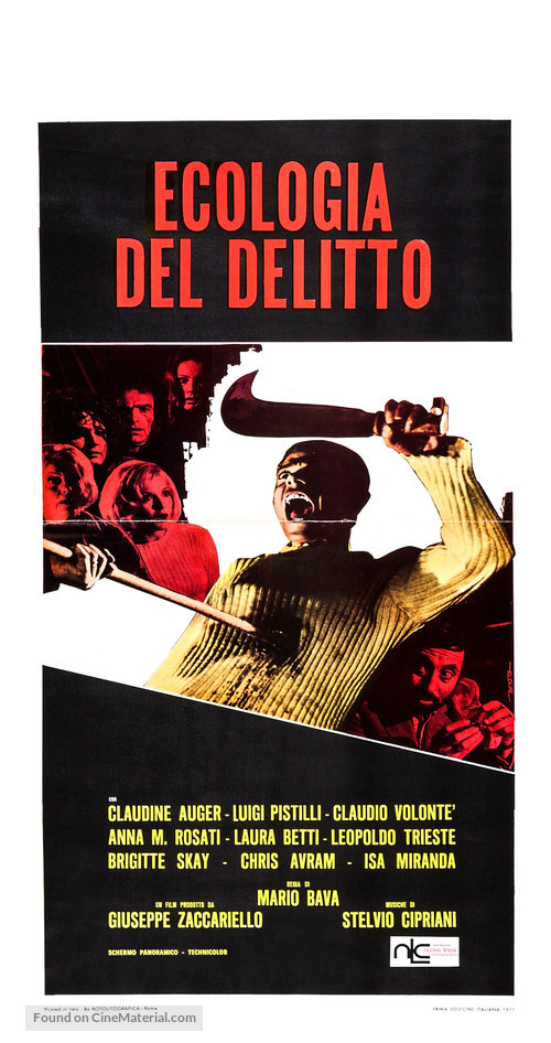 Ecologia del delitto - Italian Movie Poster