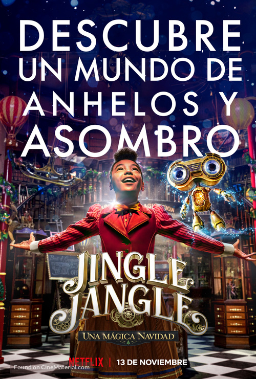 Jingle Jangle: A Christmas Journey - Spanish Movie Poster