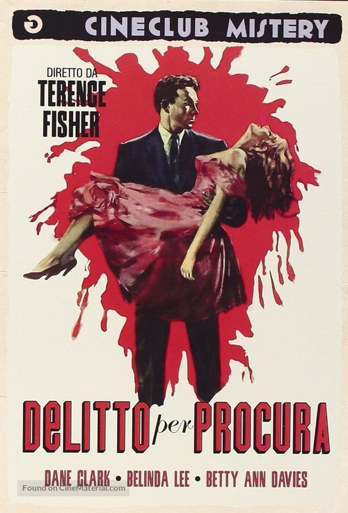 Murder by Proxy - Italian DVD movie cover
