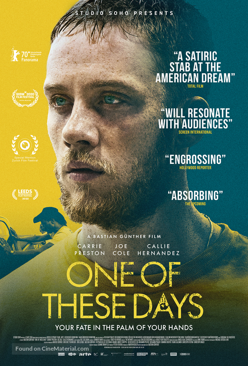 One of These Days - British Movie Poster