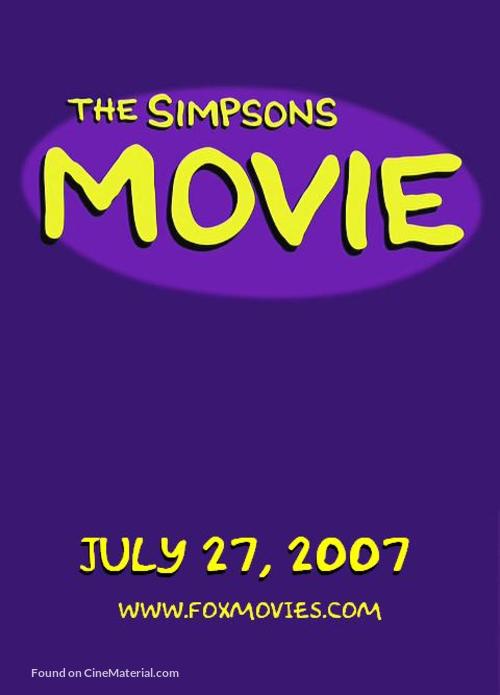 The Simpsons Movie - Movie Poster