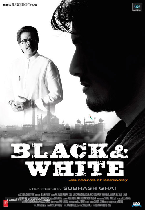 Black &amp; White - Indian poster