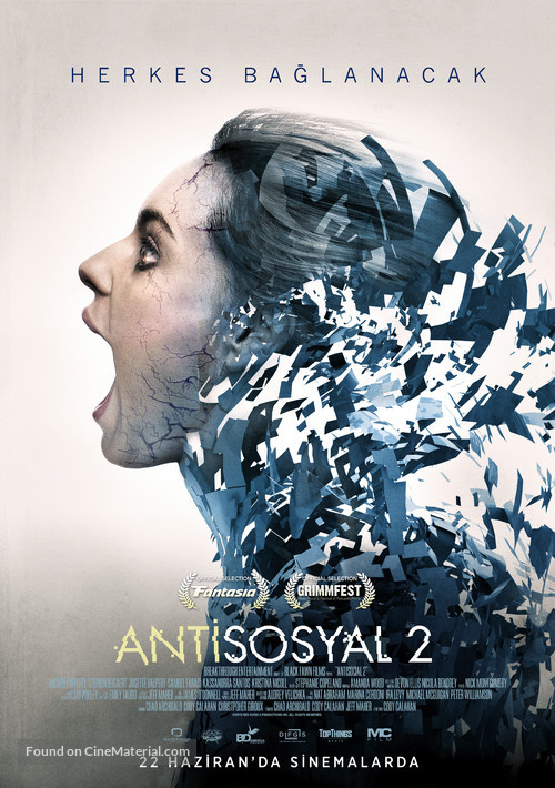 Antisocial 2 - Turkish Movie Poster