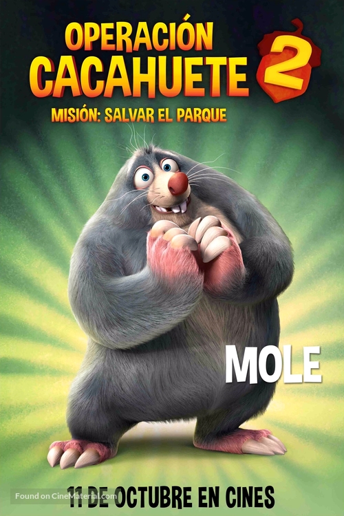 The Nut Job 2 - Spanish Movie Poster