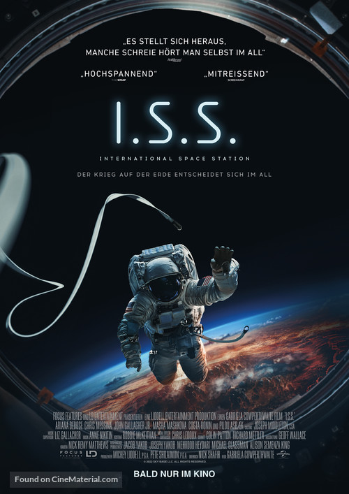 I.S.S. - German Movie Poster