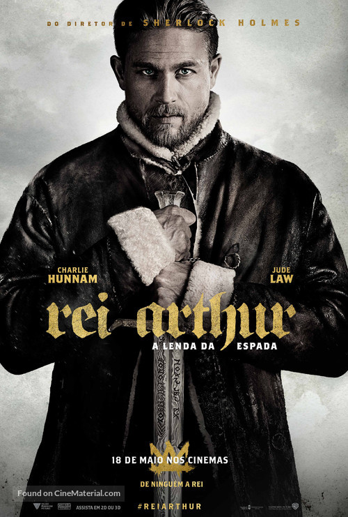 King Arthur: Legend of the Sword - Portuguese Movie Poster