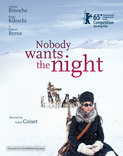 Nobody Wants the Night - Spanish Movie Poster