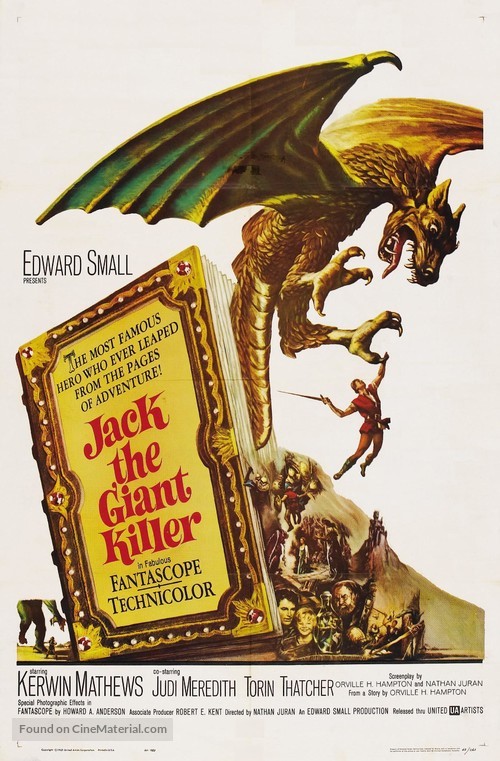 Jack the Giant Killer - Theatrical movie poster