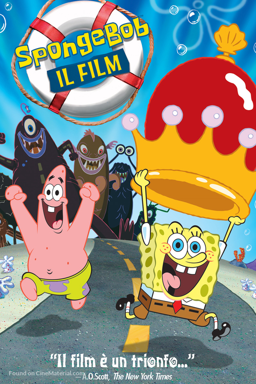 Spongebob Squarepants - Italian DVD movie cover