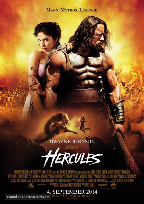 Hercules - Austrian Movie Poster