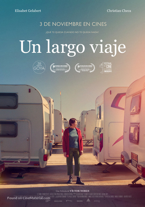 Un largo viaje - Spanish Movie Poster