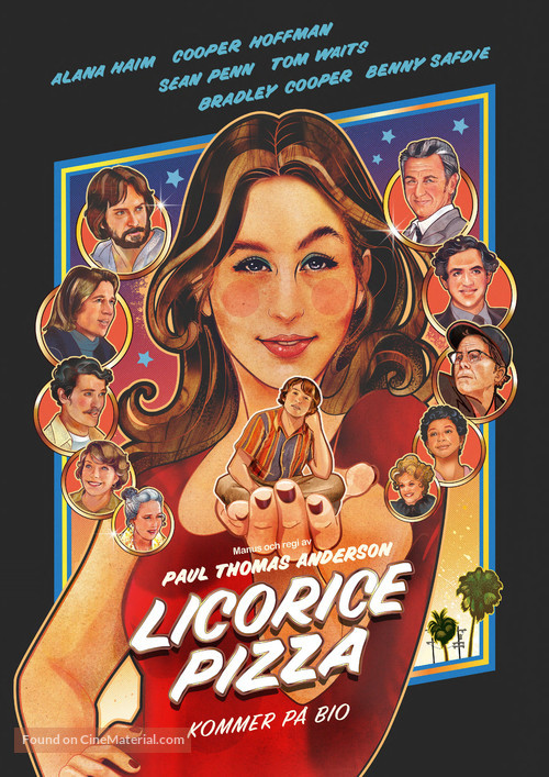 Licorice Pizza - Swedish Movie Poster