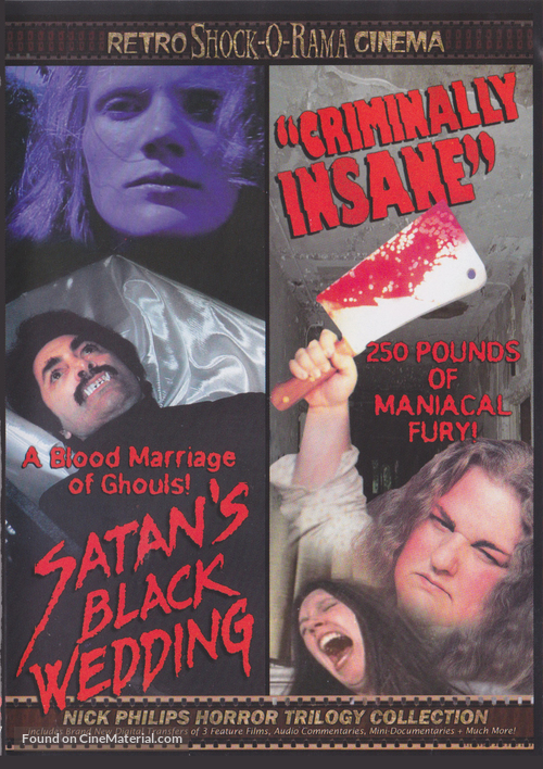 Satan&#039;s Black Wedding - DVD movie cover