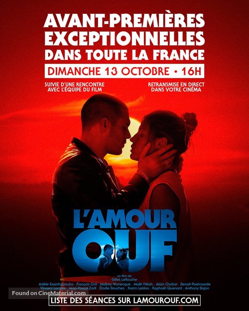 L&#039;Amour ouf - French Movie Poster