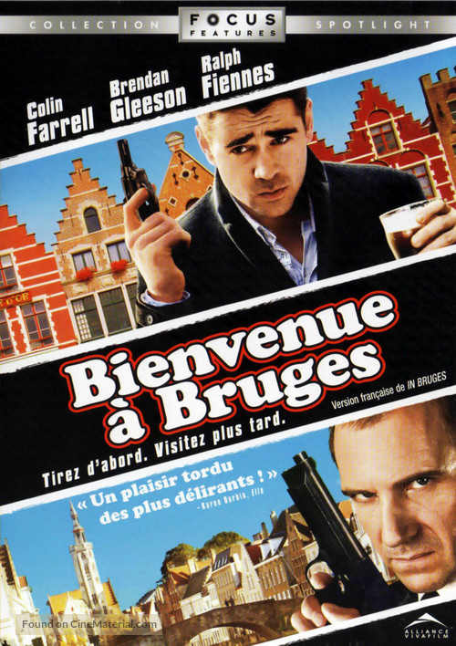 In Bruges - Canadian DVD movie cover