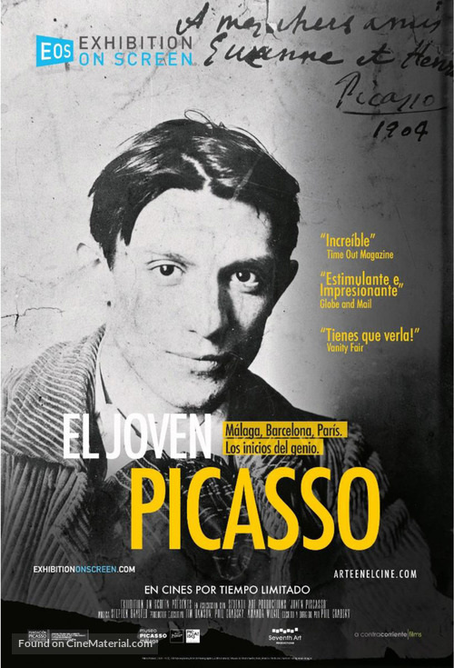 Young Picasso - Spanish Movie Poster