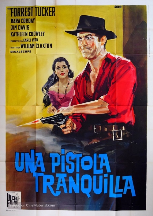 The Quiet Gun - Italian Movie Poster