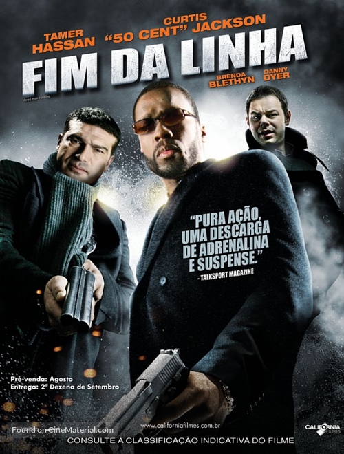 Dead Man Running - Brazilian Movie Poster