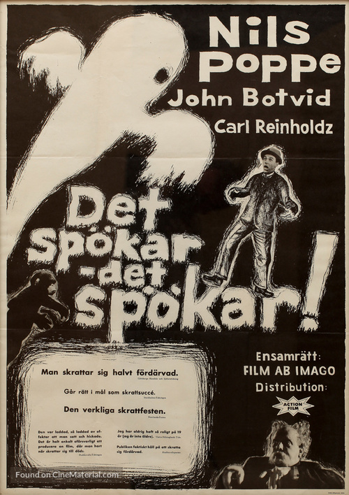 Det sp&ouml;kar - det sp&ouml;kar... - Swedish Movie Poster