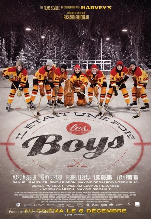 &quot;Les Boys&quot; - Canadian Movie Poster