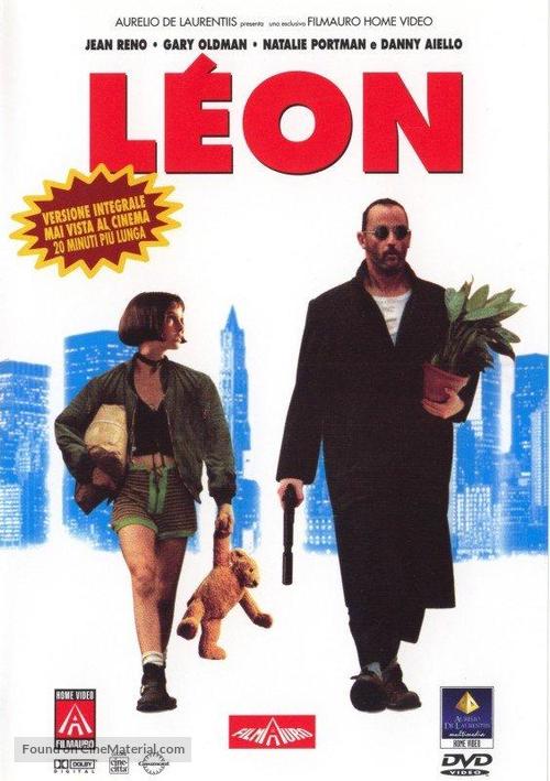 L&eacute;on: The Professional - Italian Movie Cover