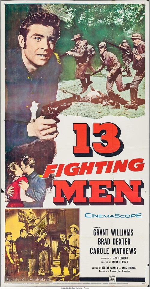 13 Fighting Men - Movie Poster