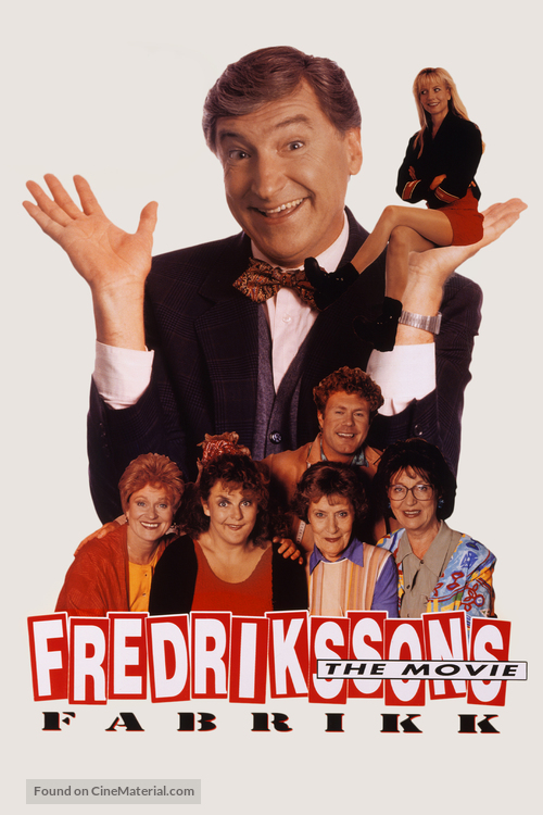 Fredrikssons fabrikk - The movie (1994) Norwegian movie cover