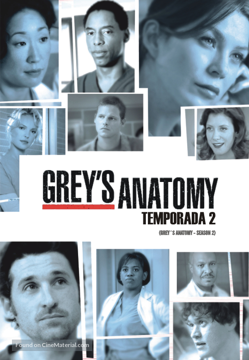 &quot;Grey&#039;s Anatomy&quot; - Argentinian Movie Cover