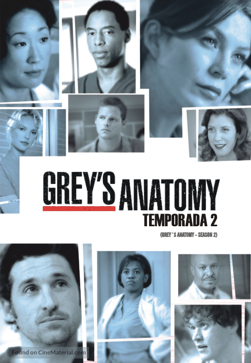 &quot;Grey&#039;s Anatomy&quot; - Argentinian Movie Cover