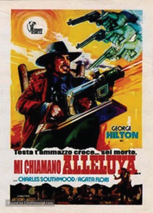 Testa t&#039;ammazzo, croce... sei morto... Mi chiamano Alleluja - Italian Movie Poster