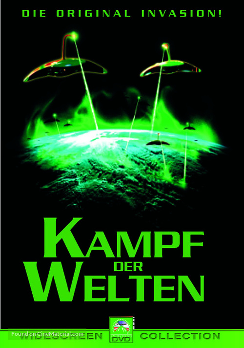 The War of the Worlds - German DVD movie cover