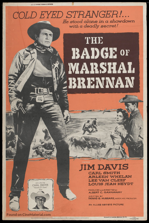 The Badge of Marshal Brennan - Movie Poster