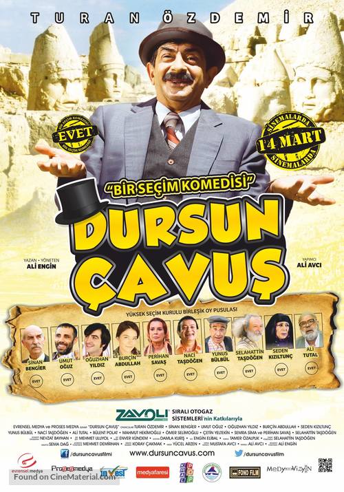 Dursun &Ccedil;avus - Turkish Movie Poster