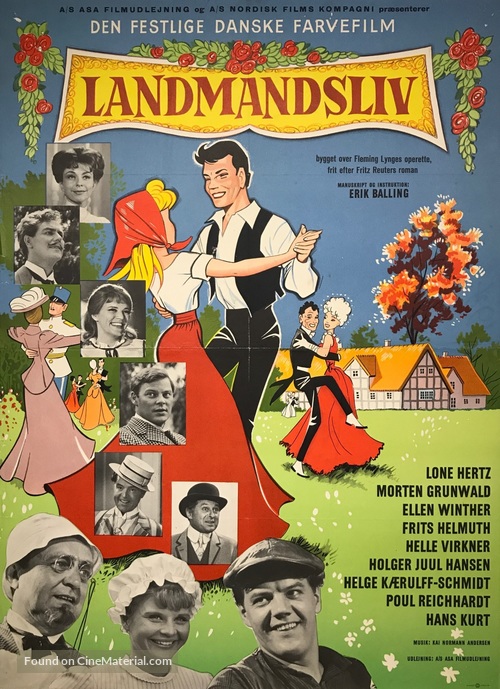 Landmandsliv - Danish Movie Poster