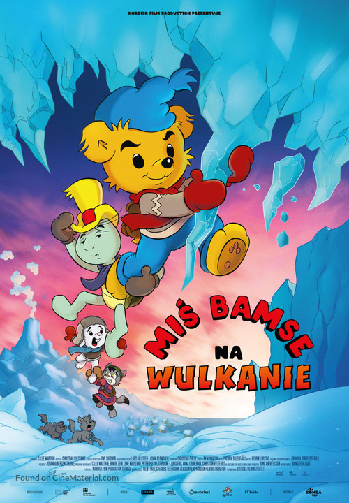 Bamse och vulkan&ouml;n - Polish Movie Poster