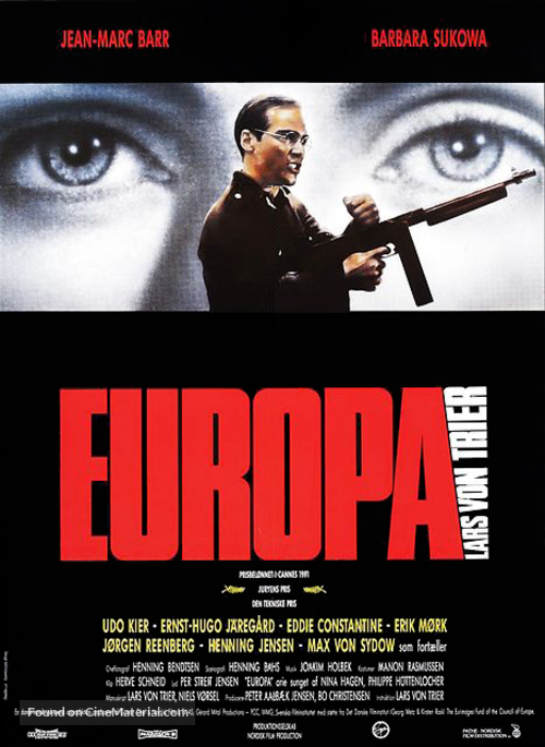 Europa - Danish Movie Poster