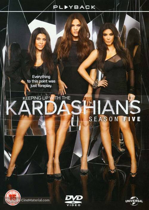 &quot;Keeping Up with the Kardashians&quot; - British DVD movie cover