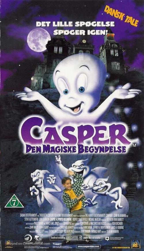 Casper: A Spirited Beginning - Danish DVD movie cover