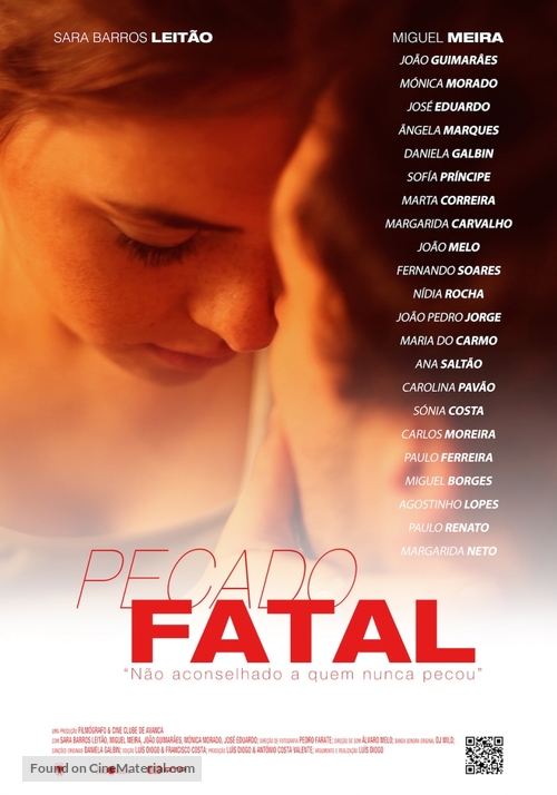 Pecado Fatal - Portuguese Movie Poster