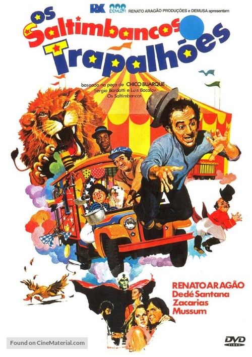 Os saltimbancos Trapalh&otilde;es - Brazilian DVD movie cover