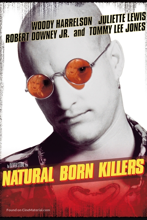 Natural Born Killers - DVD movie cover
