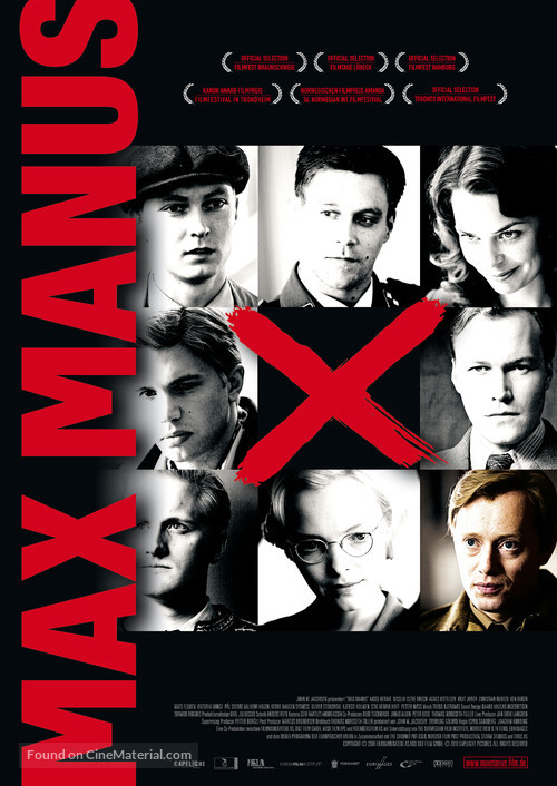 Max Manus - German Movie Poster
